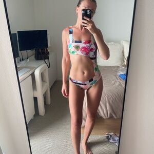 Size small unique cut out one piece